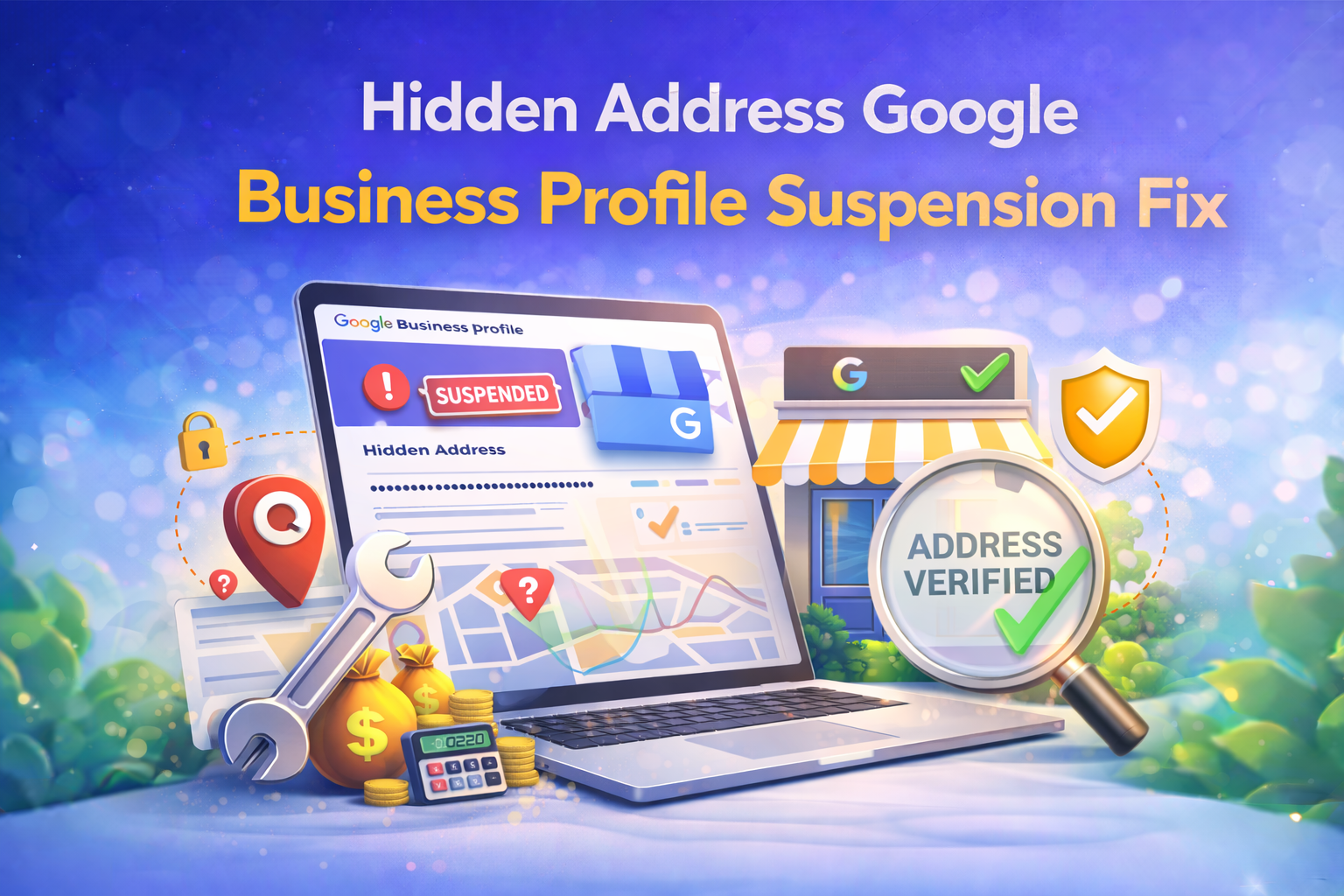 Hidden Address Google Business Profile Suspension Fix